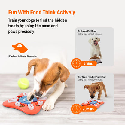 Dog Treat Puzzle Toys for IQ Training & Mental Enrichment