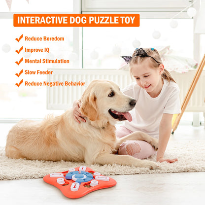 Dog Treat Puzzle Toys for IQ Training & Mental Enrichment