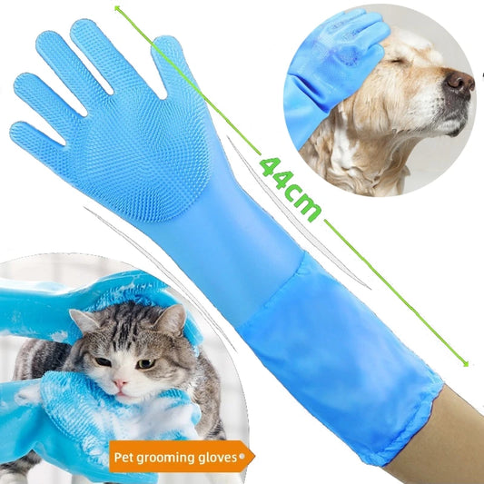 Silicone Pet Groomer Gloves